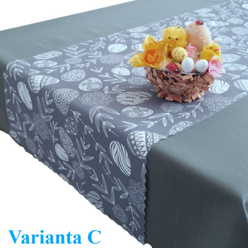 Velikonoční ubrusový set Vejce