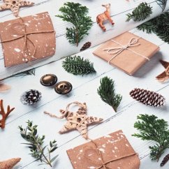 Vánoční dekorační látka SOFT 25259-101