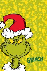 Vánoční deka Grinch
