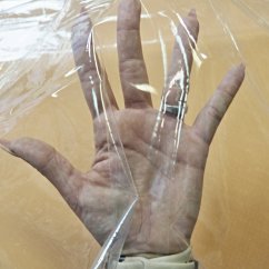 Průhledná PVC fólie