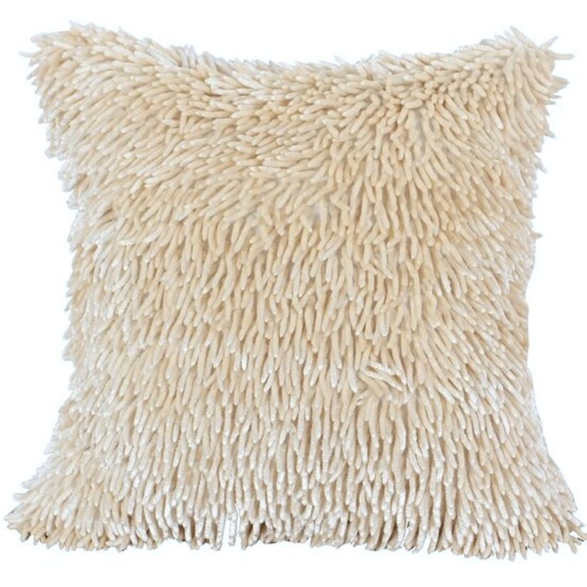 Povlak na polštářek s nopky - smetanový