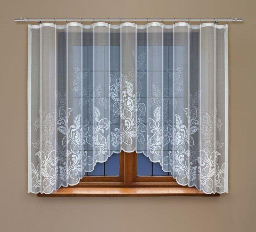 Kusová záclona Evita - Vyber rozmer záclony ↕VxŠ ↔ (cm): 160x300