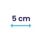 Šírka 5 cm
