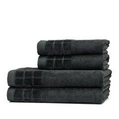 Ručník, osuška Lari - tm. šedá