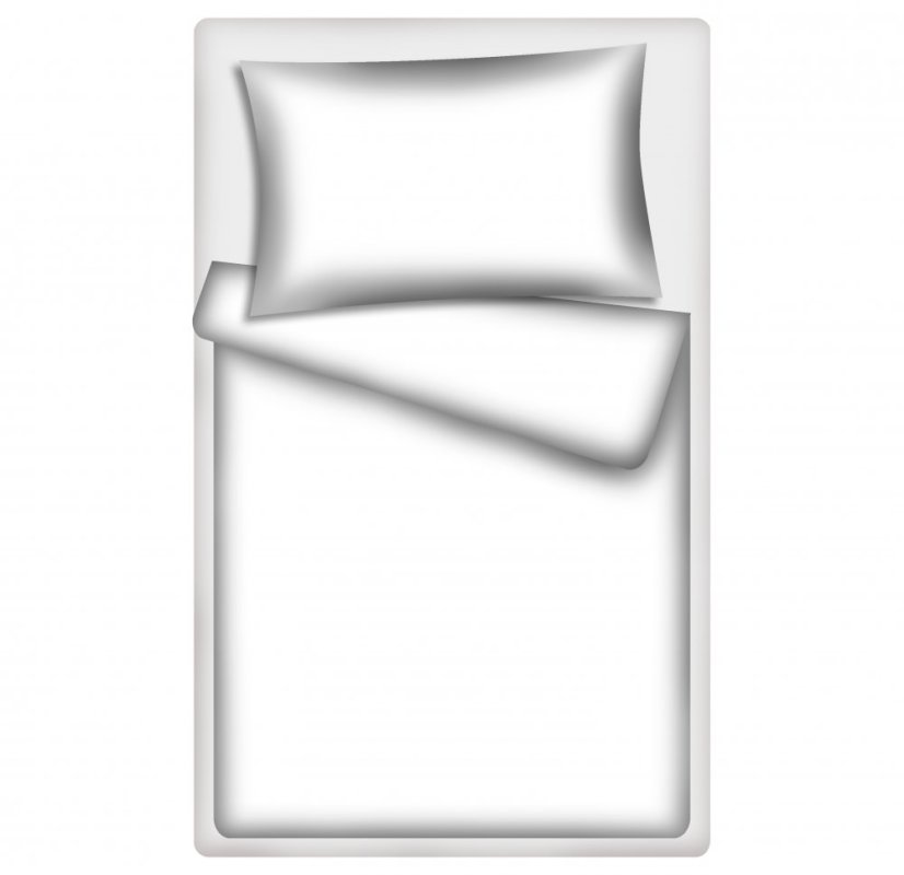 Obliečky hladká bavlna LUX UNI - biele - Rozmer obliečky: 140x200+70x90