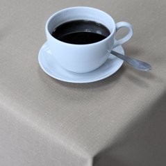 Teflonový ubrus 3267 šedá  STANDARD - obšitý