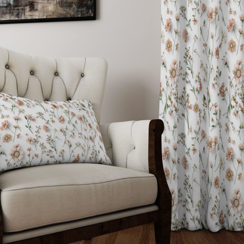 Dekorační látka SOFT 25183-103 - Šíře materiálu ↔ (cm): 150, Vyber šití: bez obšití