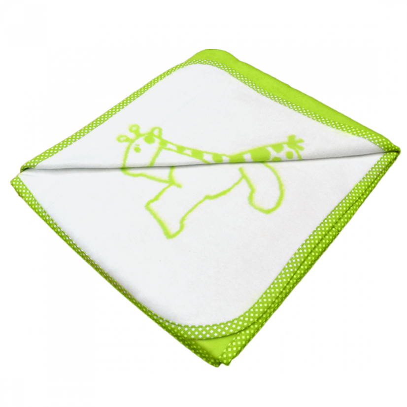 Dětská deka - zelená
