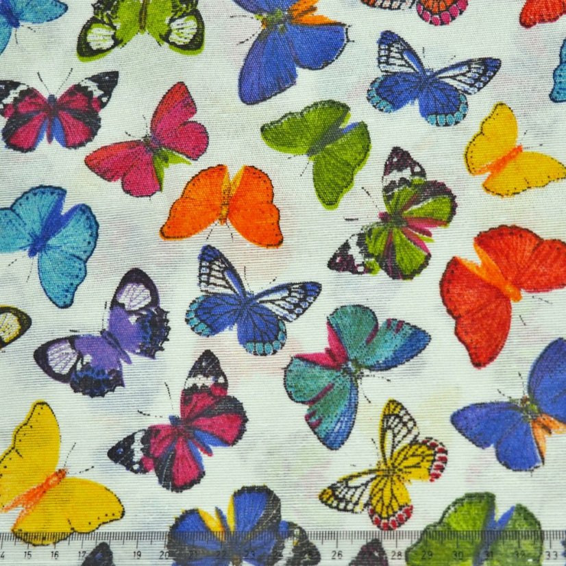 Bavlněná látka Alexia Multicolor - Šíře materiálu ↔ (cm): 140