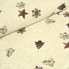 Vánoční dekorační látka LINO 25271-101