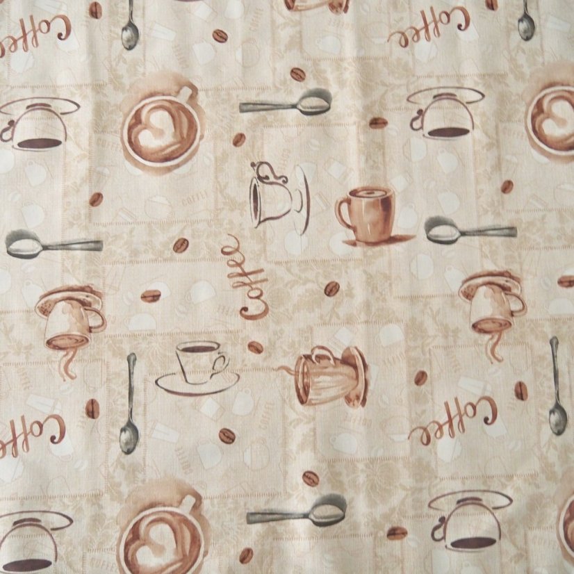 PVC obrusovina - Coffee