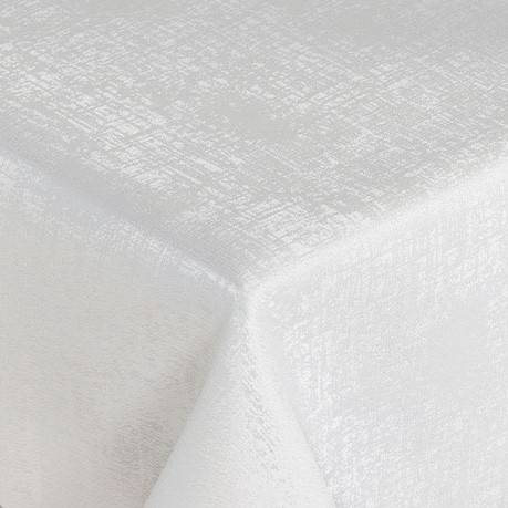 Látka na ubrusy Pela - smetanová - Šíře materiálu ↔ (cm): 164