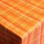 Teflonový ubrus tisk Tanja - oranžová - Rozměr ubrusu: 75x75