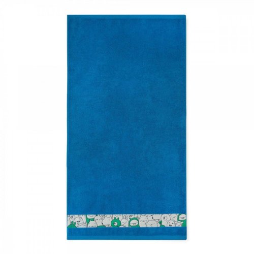 Dětský ručník - Zvířátka modré - Rozměr ručníku: 30x50