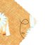 Teflonový ubrus tisk Madea - oranžová - Rozměr ubrusu: 75x75